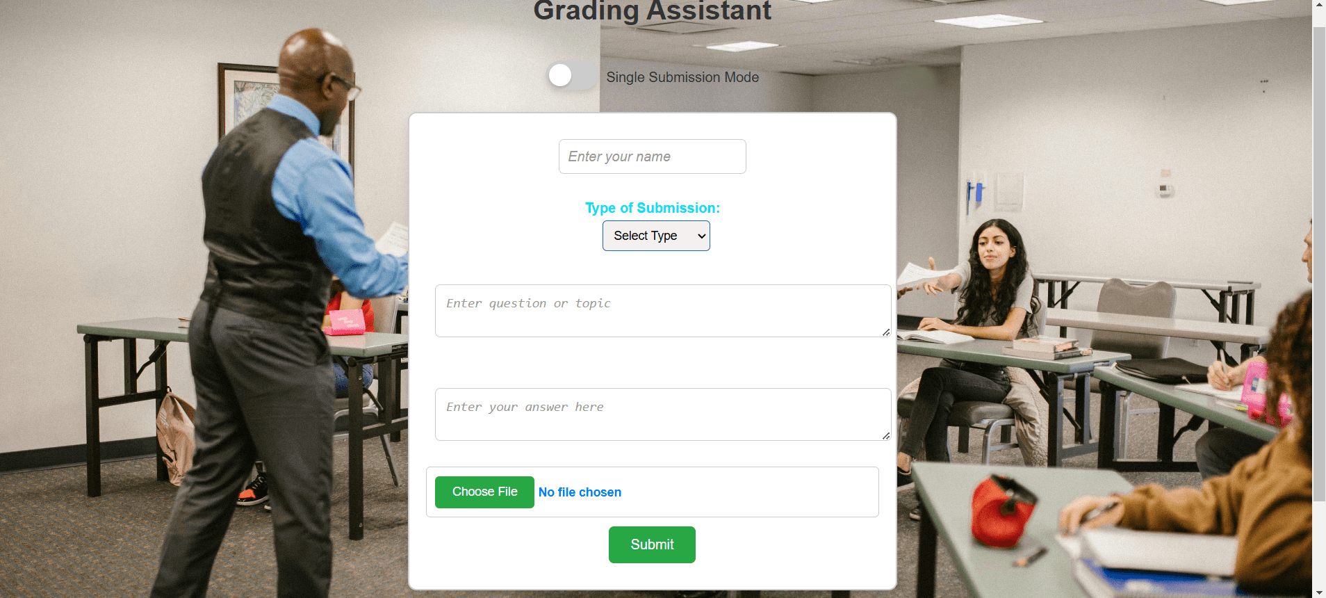 AI-Powered Grading Assistant